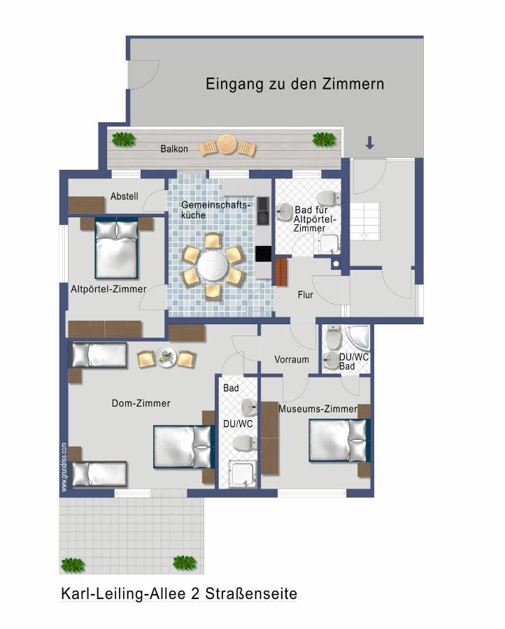 Zimmer Am Museum Spire Extérieur photo
